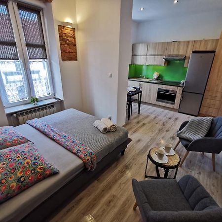 Ferienwohnung Nadwislanski Apartament Kalwaryjska Krakau Exterior foto